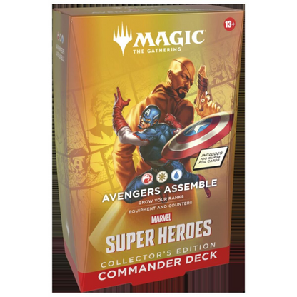 Magic Marvel Super Heroes - Collector Commander Deck set 4