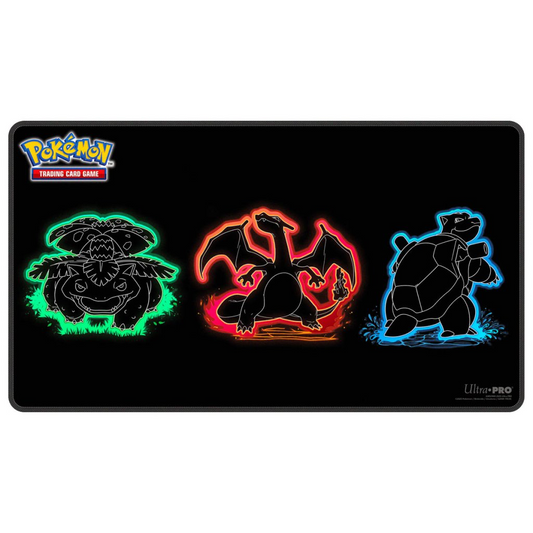 Pokemon Neon Kanto Foil Playmat
