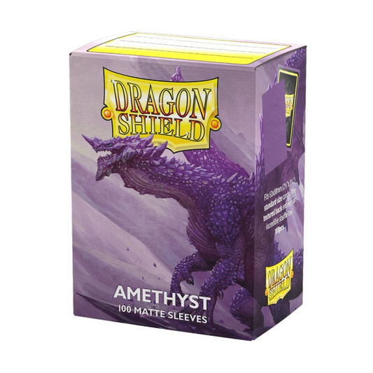 Dragon Shield: Sleeves – Matte – Amethyst