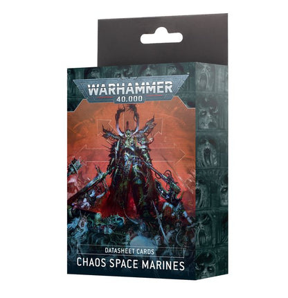 Chaos Space Marines: Datasheet Cards