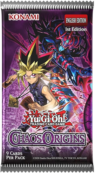 Yu-Gi-Oh! TCG: Chaos Origins - 9 x Card Booster