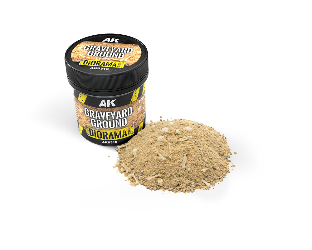AK-Interactive: Dioramas: Graveyard Ground 100Ml