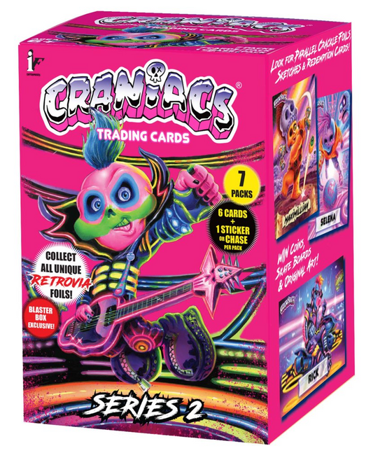 Craniacs Trading Cards Blaster Box Series 2