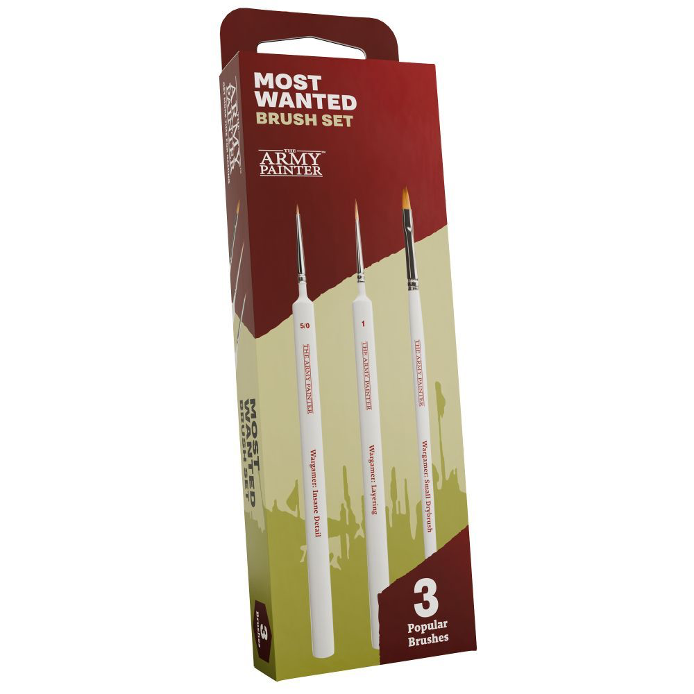 The Army Painter - Most Wanted Brush Set