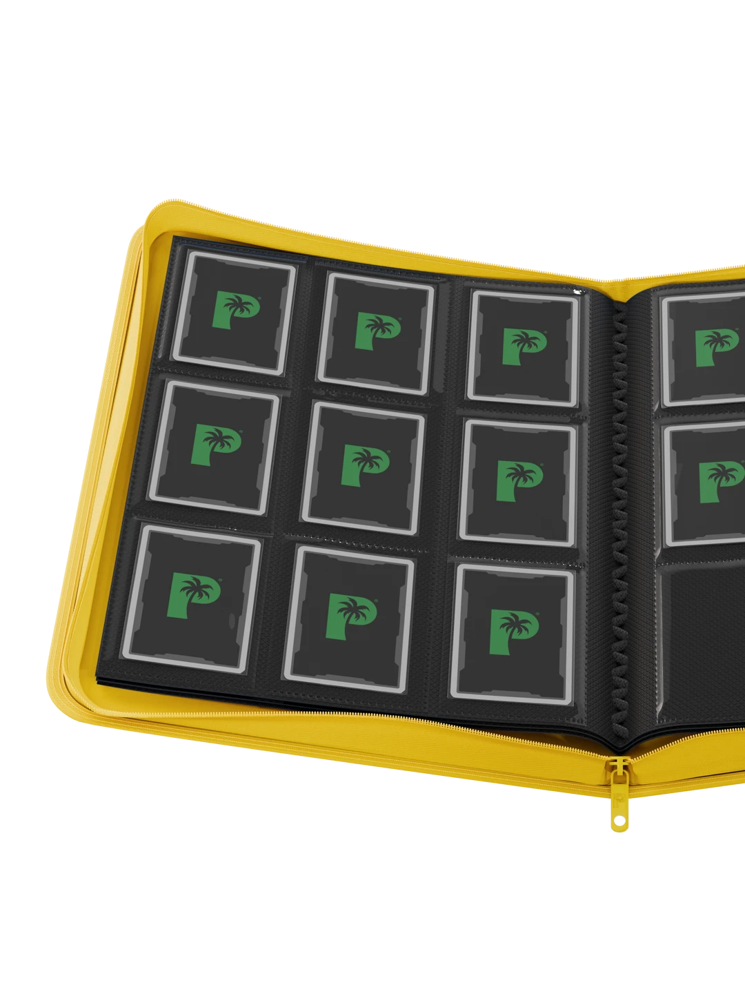 STEALTH 9 Pocket Zip Trading Card Binder - Yellow