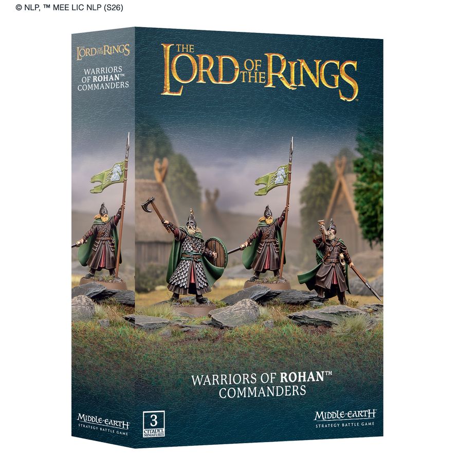 **Pre-order - Warriors of Rohan™ Commanders
