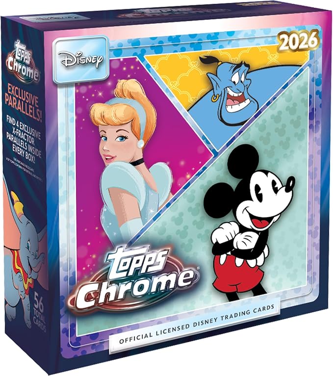 2026 Topps Chrome Disney Mega