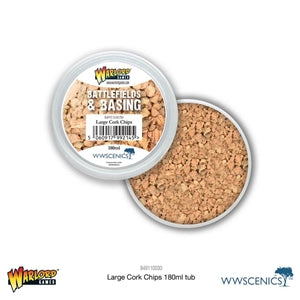 Battlefields & Basing - Large Cork Chips (180ml)