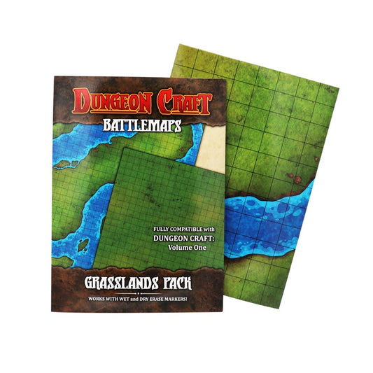 Dungeon Craft BattleMap: Grasslands