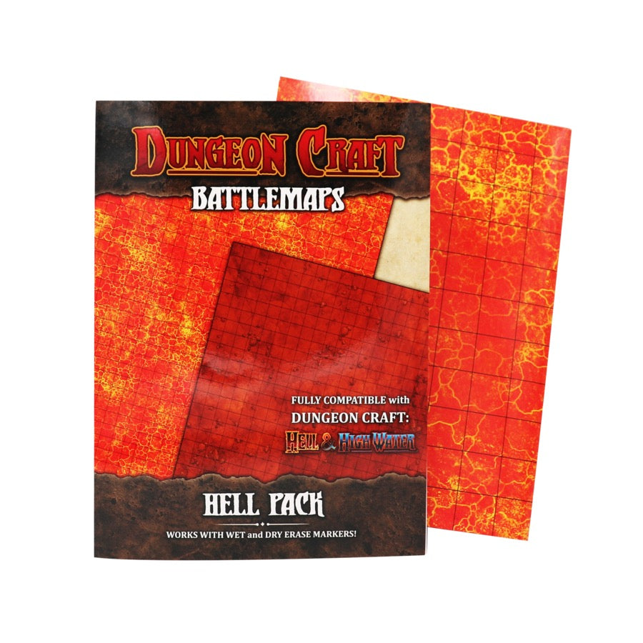 Dungeon Craft BattleMap: Hell