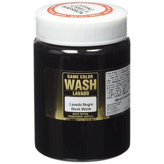 Vallejo - Game Colour - Black Wash 200ml