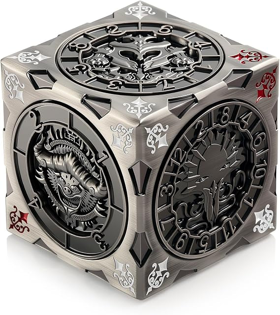 7-in-1 Spinner Dice Cube for DND