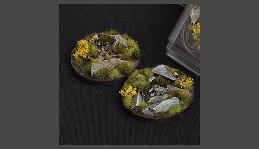 Gamers Grass: Bases: Highland (Round 60mm (x2)