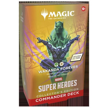 Magic Marvel Super Heroes - Collector Commander Deck set 4