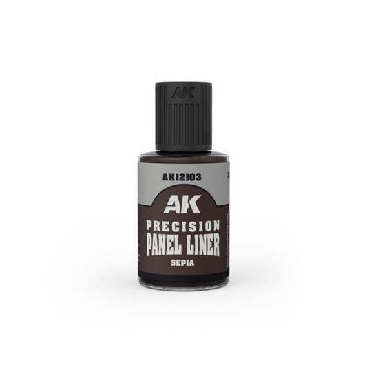 AK Interactive - Precision Paneliner- Sepia 30ml