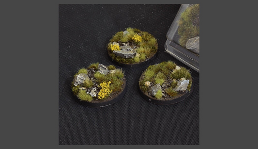 Gamers Grass: Bases: Highland (Round 50mm (x3)