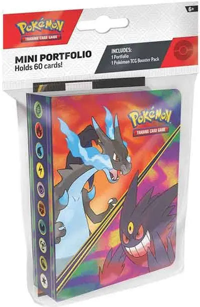 Pokémon TCG: Mini Portfolio with booster pack