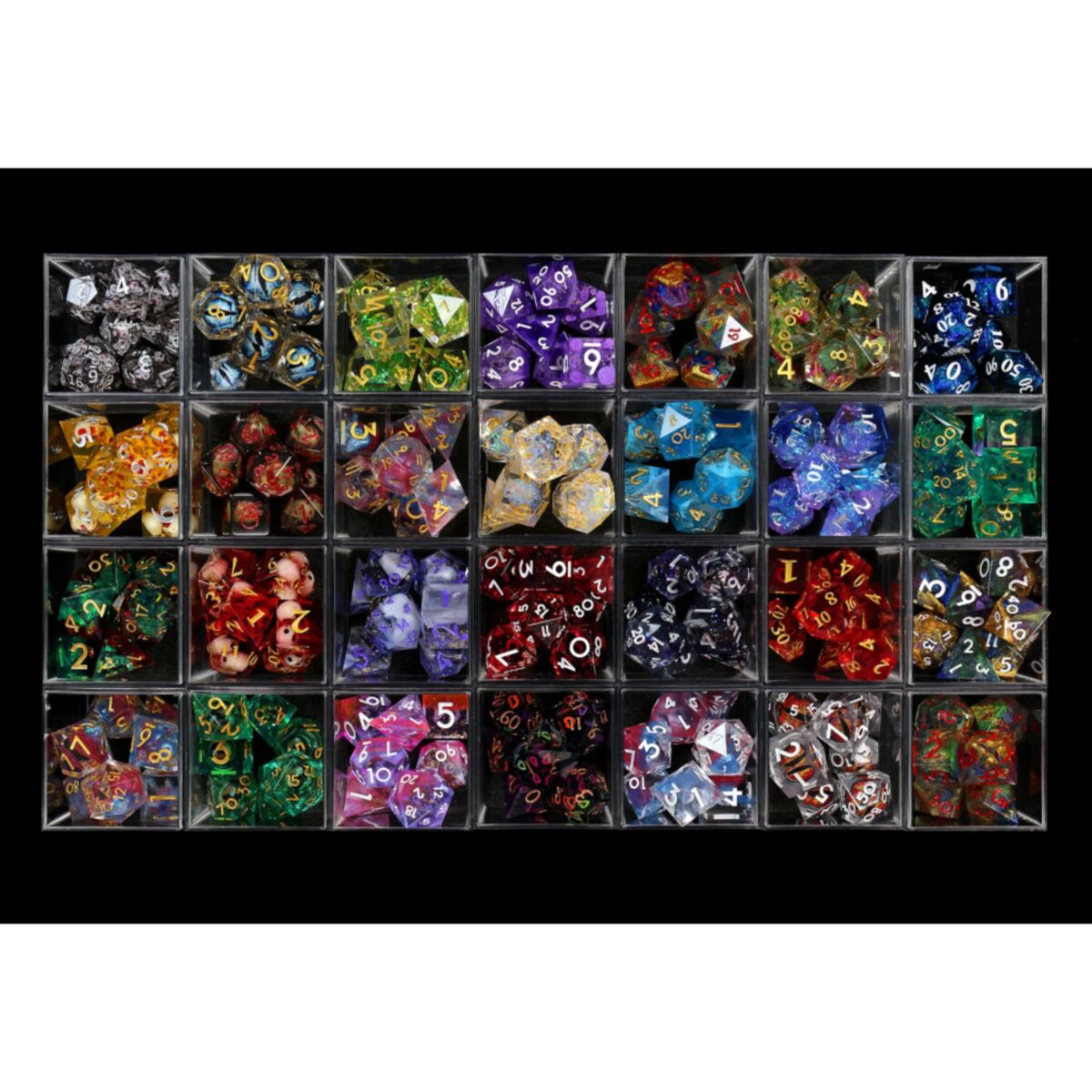 1985 Games Sharp Edge Resin Mystery dice