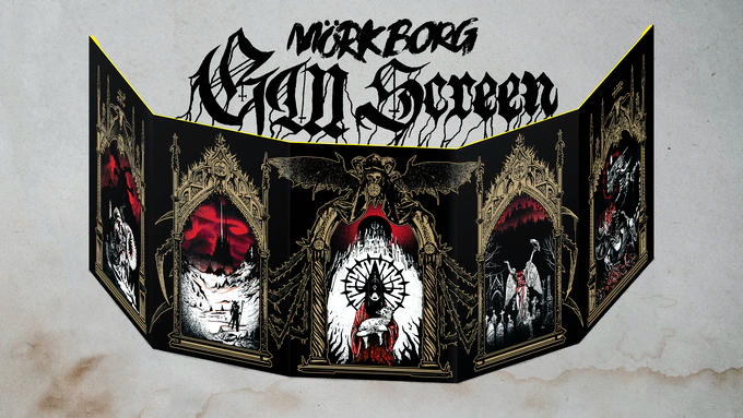 MÖRK BORG GM Screen (RPG Accessory)