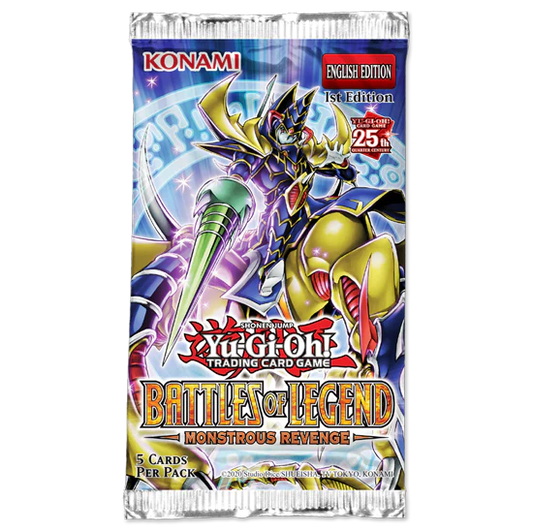 YuGiOh Battles of Legend Monstrous Revenge Booster Pack