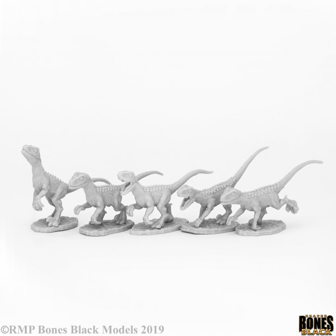 Reaper Bones Black: Raptor Hunting Pack (5)