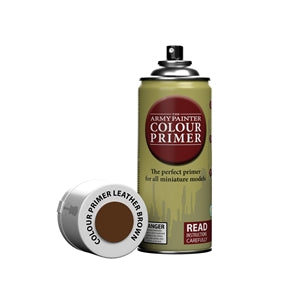 The Army Painter Colour Primer: Leather Brown