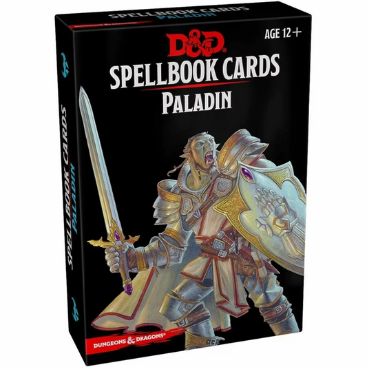 D&D Spellbook Cards Paladin Deck (69 Cards) Revised 2017 Edition