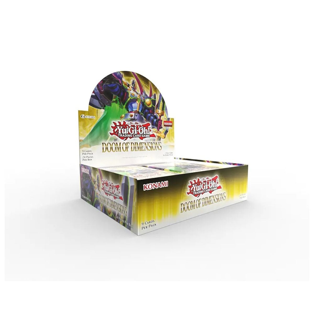 Yugioh - Doom of Dimensions Booster Display