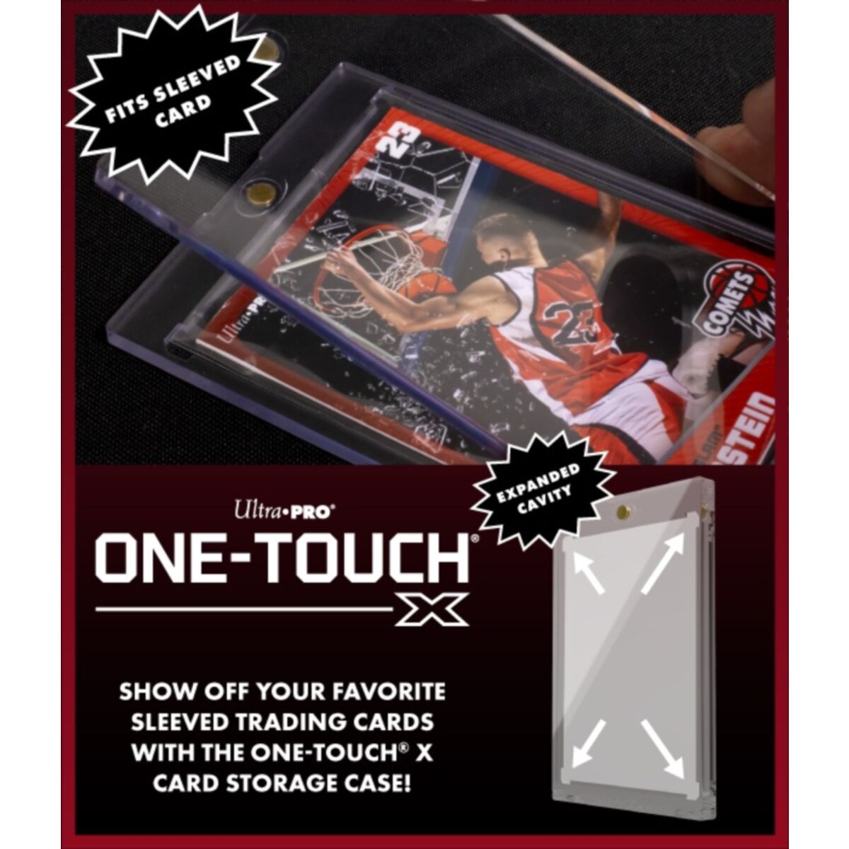 Ultra Pro: UP16401 35PT UV ONE-TOUCH X Magnetic Card Holder for Sleeved Cards
