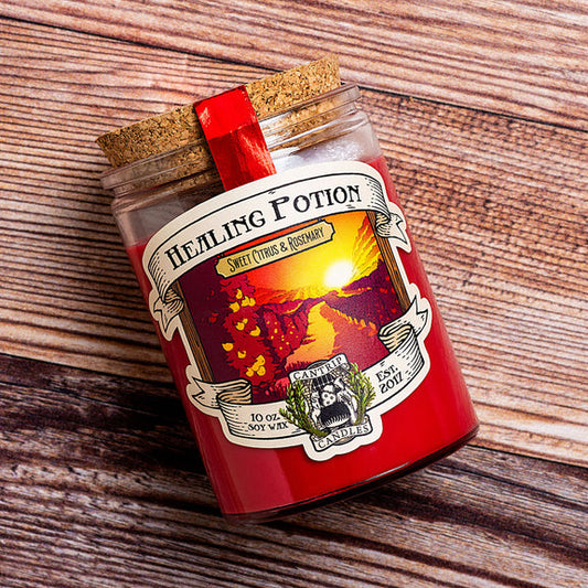 Cantrip Candles: Healing Potion