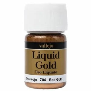 Vallejo model colour - metallic liquid red gold (alcohol based)