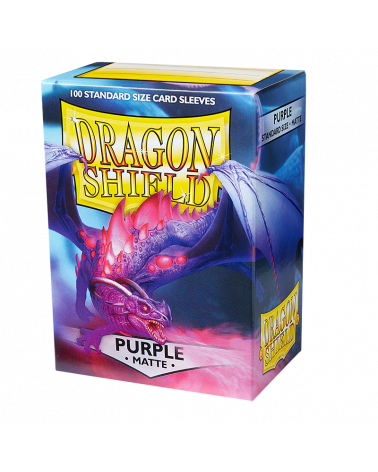 Sleeves - Dragon Shield - Box 100 - Purple MATTE