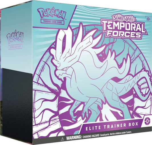 Pokémon TCG Scarlet & Violet 5 Temporal Forces Elite Trainer Box