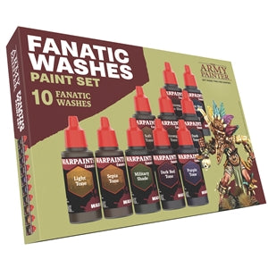 Army Painter - Fanatic Washes Paint Set