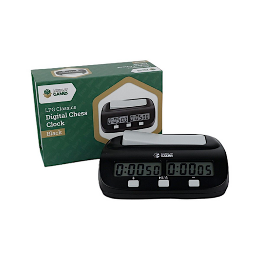 LPG Classics Digital Chess Clock - Black