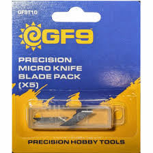 Precision micro knife blade pack (x5) GF9