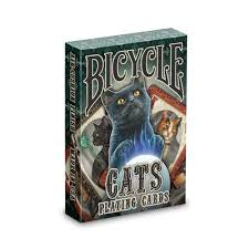 Bicycle playing cards cats