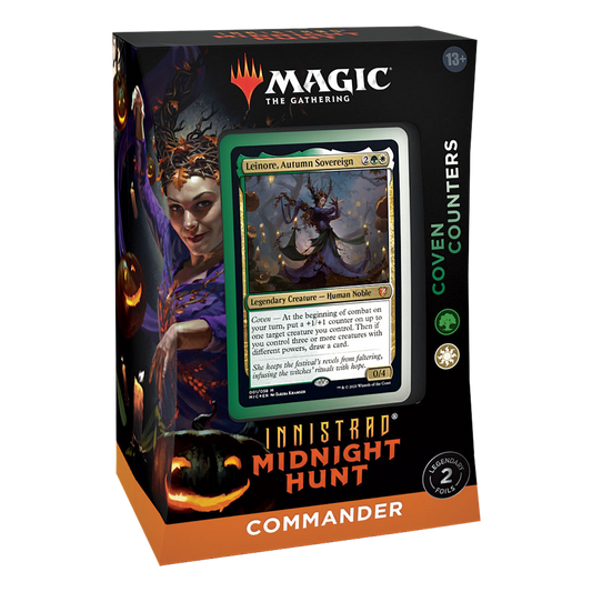 Magic Innistrad Midnight Hunt Commander Deck - Coven counters