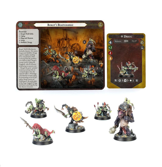 Warhammer Underworlds - Borgit's Beastgrabbaz