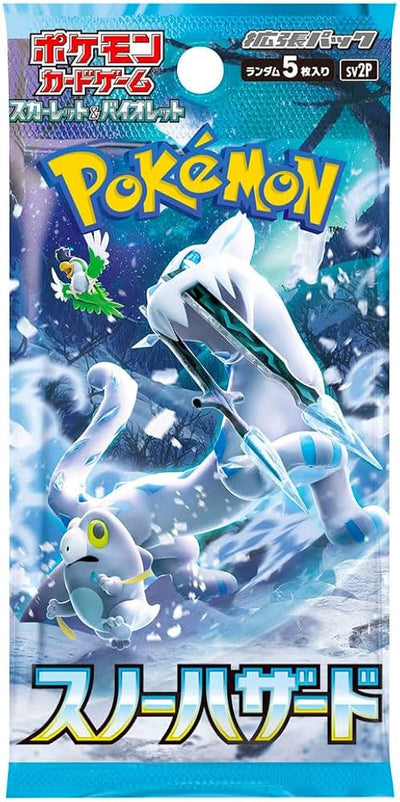 Snow Hazard SV2P Booster Pack - Japanese Pokemon TCG
