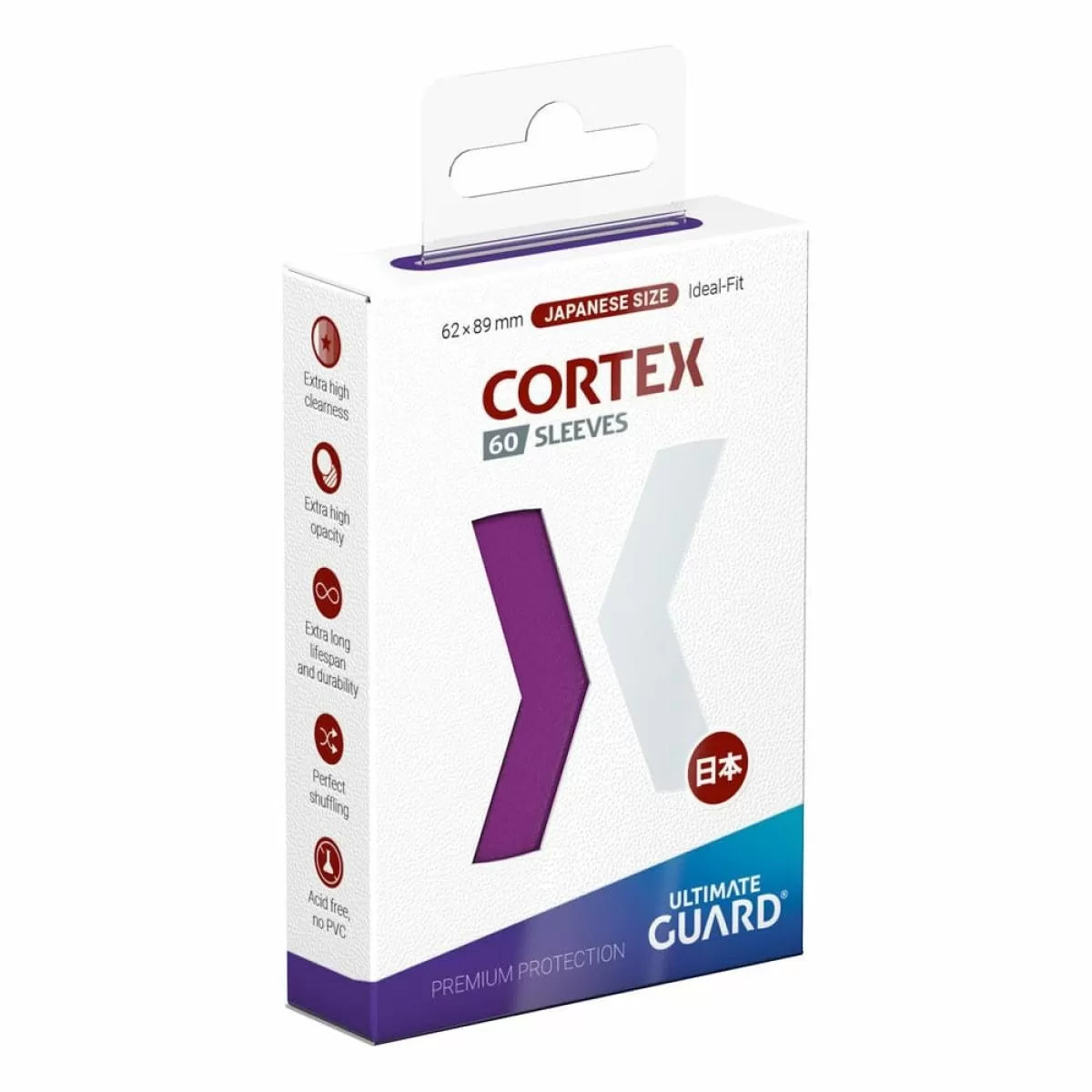 Ultimate Guard Cortex Sleeves Japanese Size Purple (60)