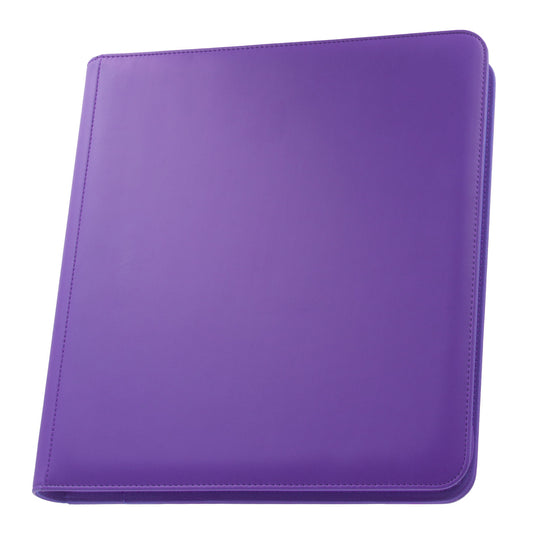 STEALTH 12 Pocket Zip Trading Card Binder - Purple