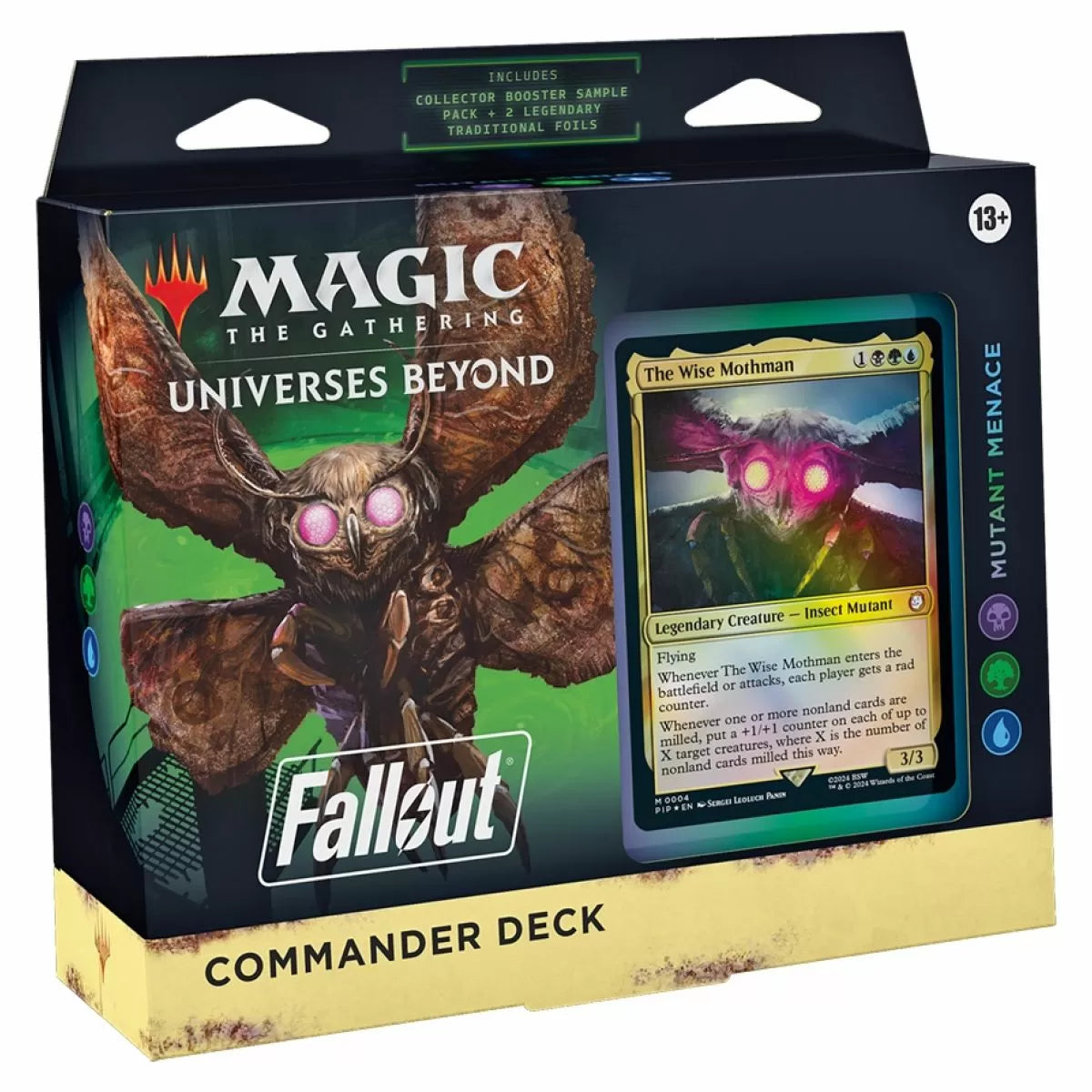 Mutant Menace Magic Fallout Commander Deck