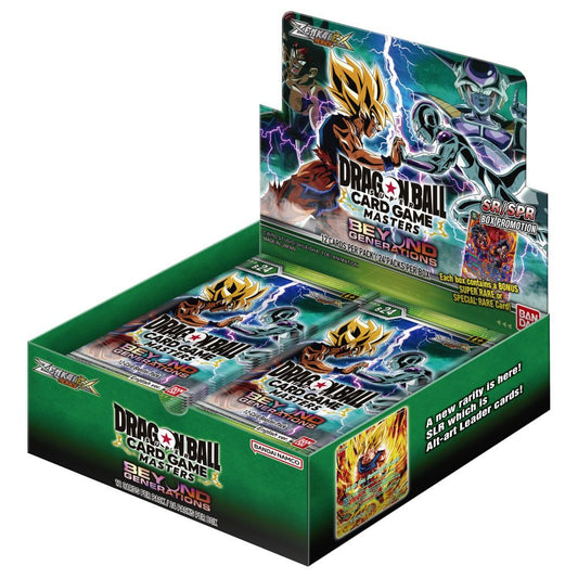 Dragonball beyond generations booster box