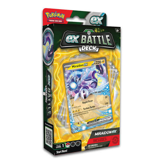 POKÉMON TCG Victini OR Miraidon ex Battle Deck