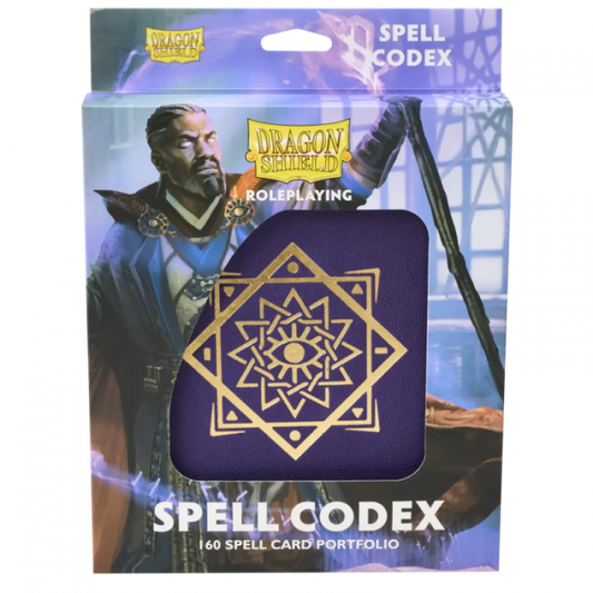 Dragon Shield Roleplaying Spell Codex Arcane Purple