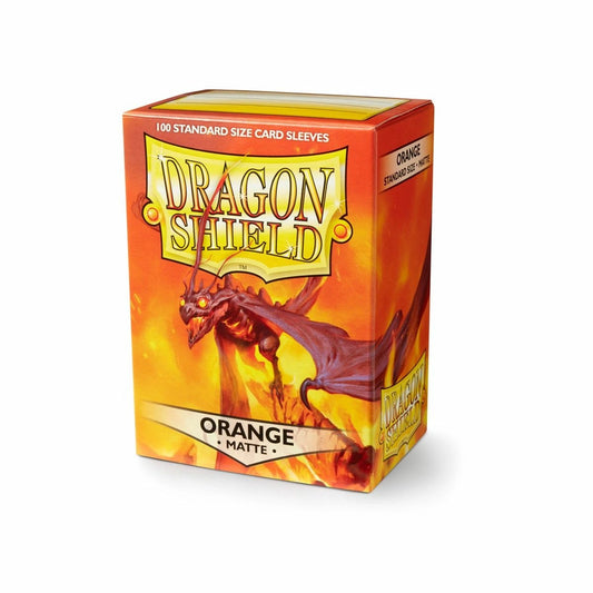 Sleeves - Dragon Shield - Box 100 - Orange MATTE