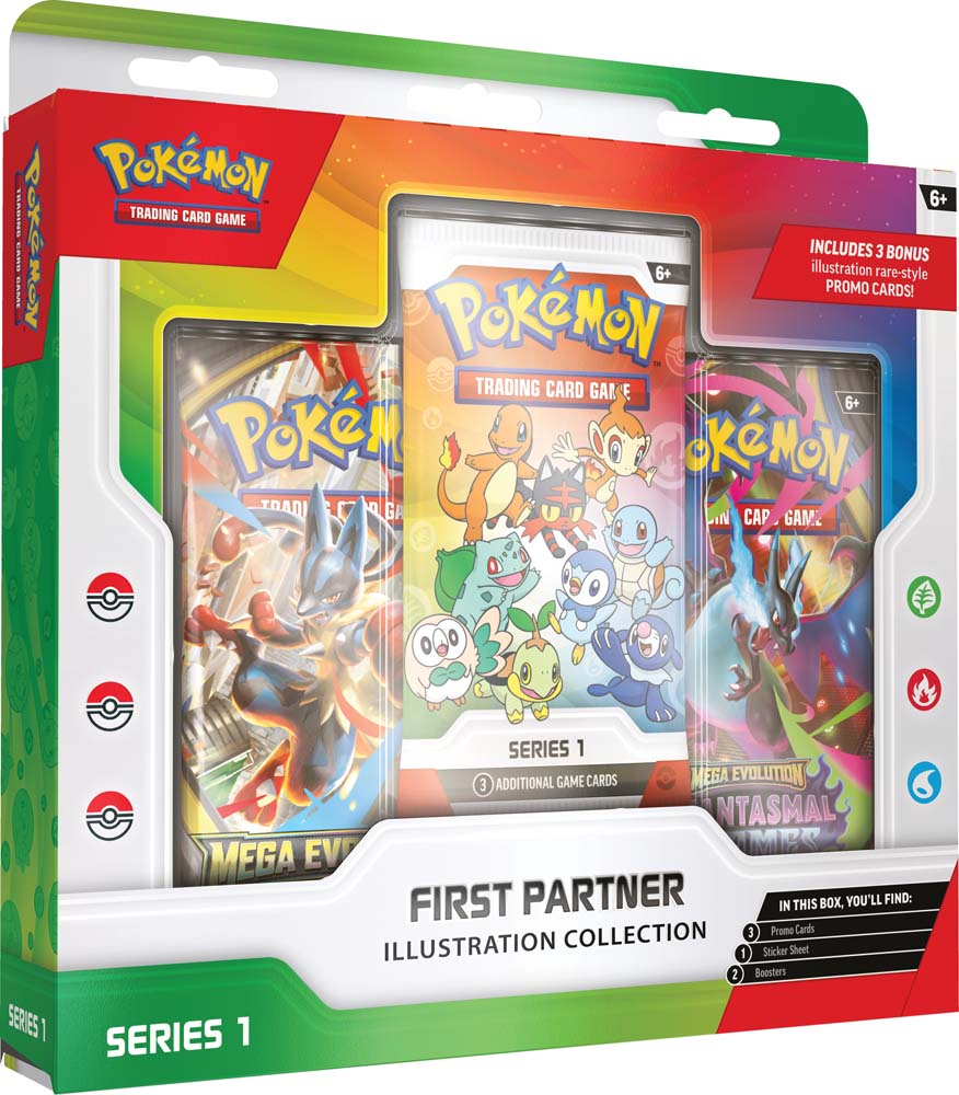 Pokémon: First Partner Illustration Collection Series 1