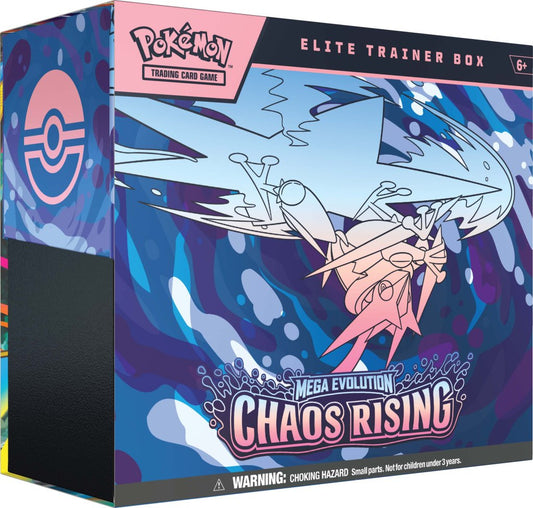 *PREORDER Pokémon TCG: Mega Evolution Chaos Rising Elite Trainer Box