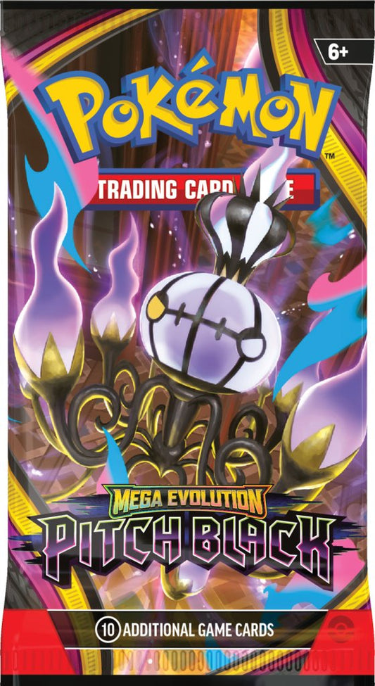 *PREORDER Pokémon TCG: Mega Evolution—Pitch Black Three-Booster Blister